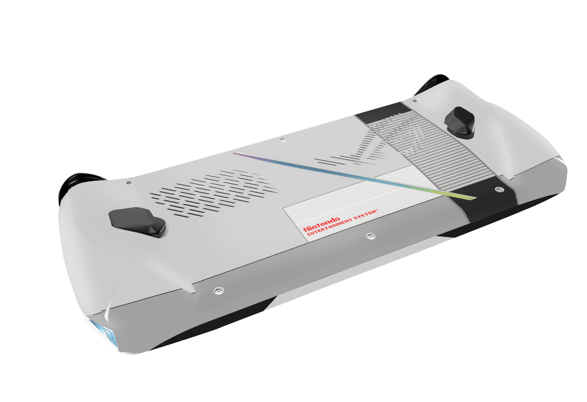 Edicion NES Asus Rog Ally Handheld Gaming Computer Skin