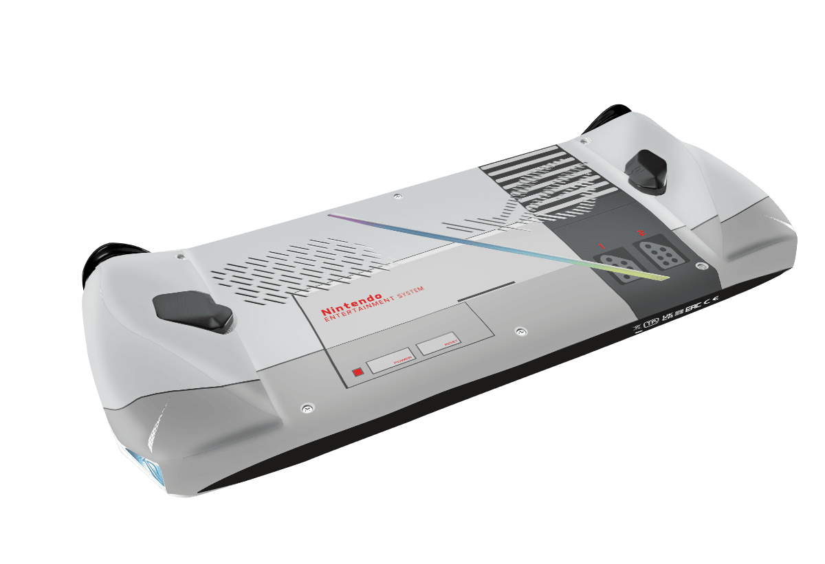 NES Skin Asus Rog Ally Xonebrand