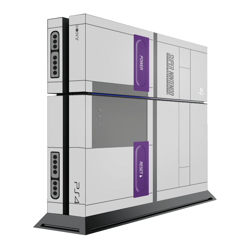 SNES Skin Playstation 4 Fat