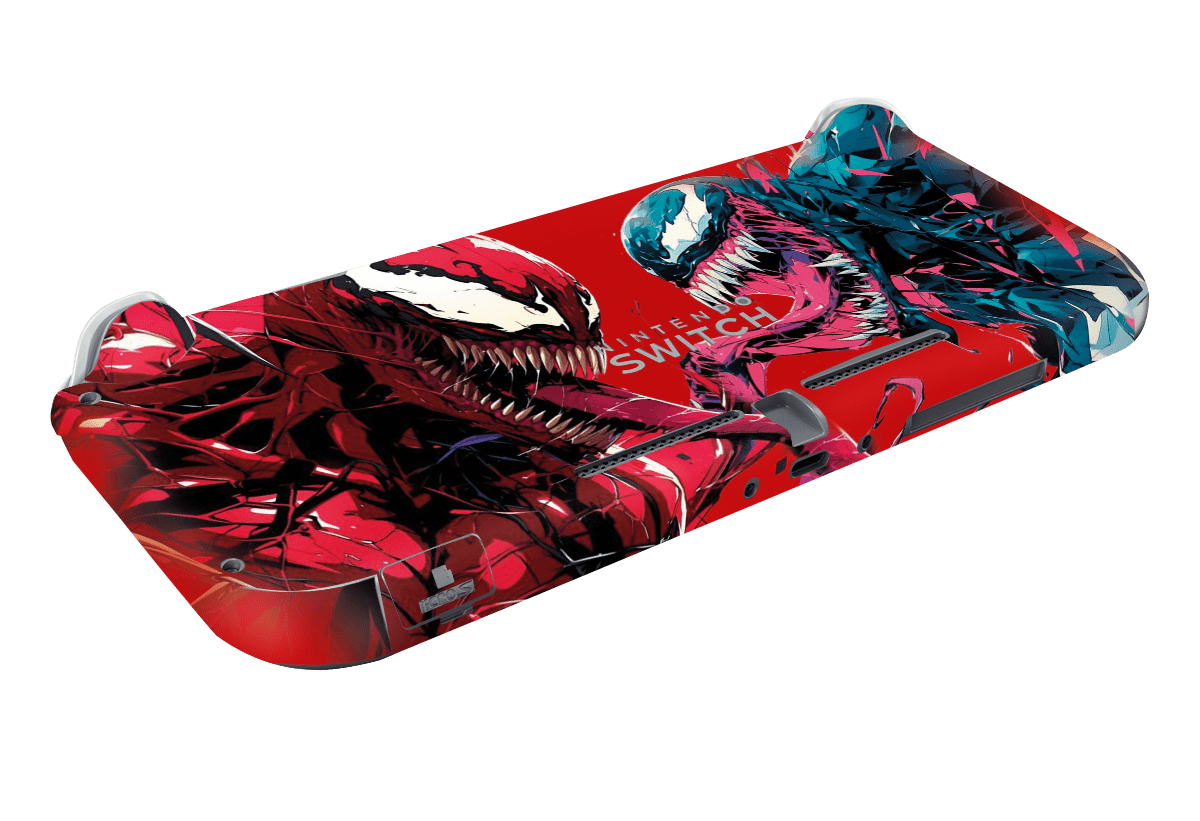 Venom &amp; Carnage Nintendo Switch Lite Skin