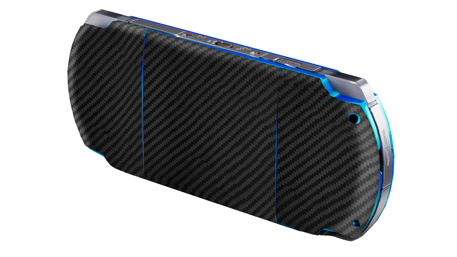 Fibra Carbono Negro Skin Playstation Portable (PSP)