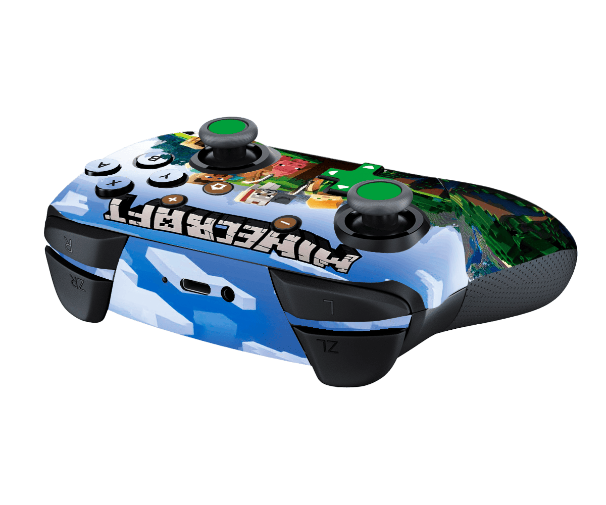 Minecraft Skin Nintendo Switch Pro Controller Xonebrand