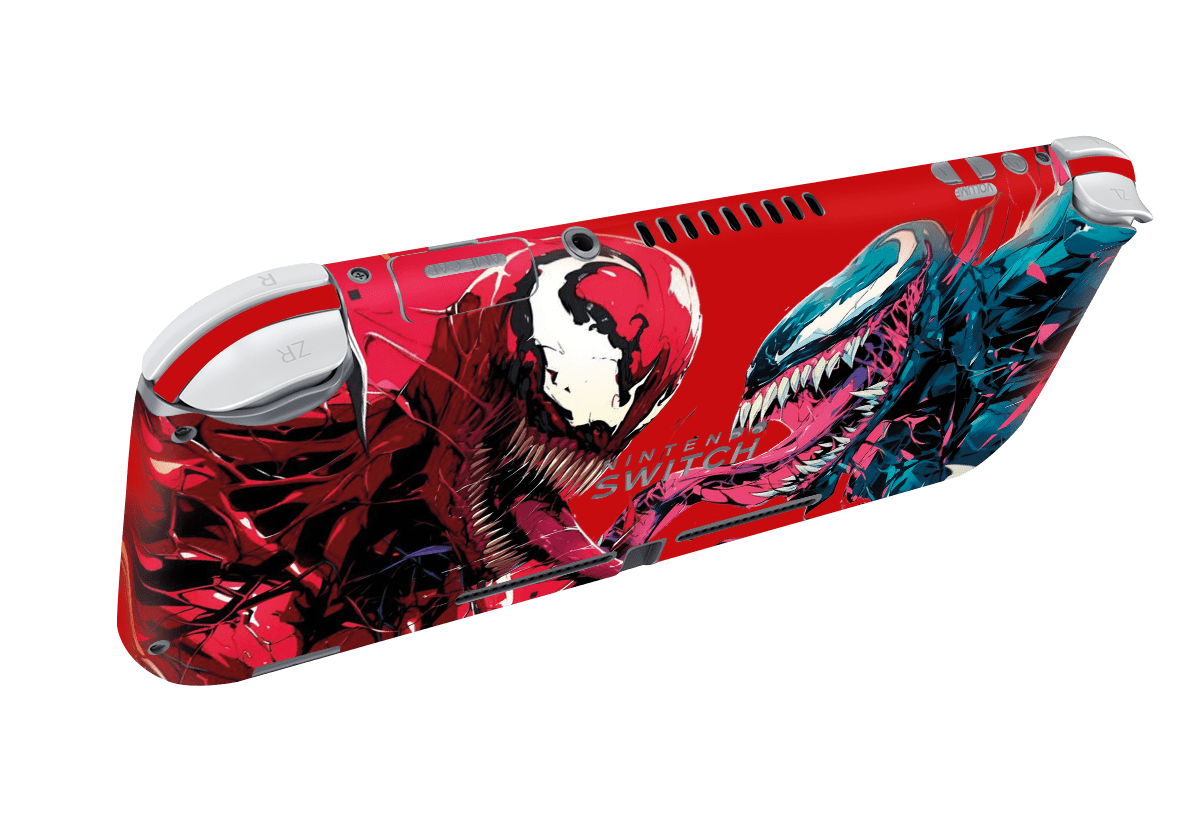 Venom &amp; Carnage Nintendo Switch Lite Skin