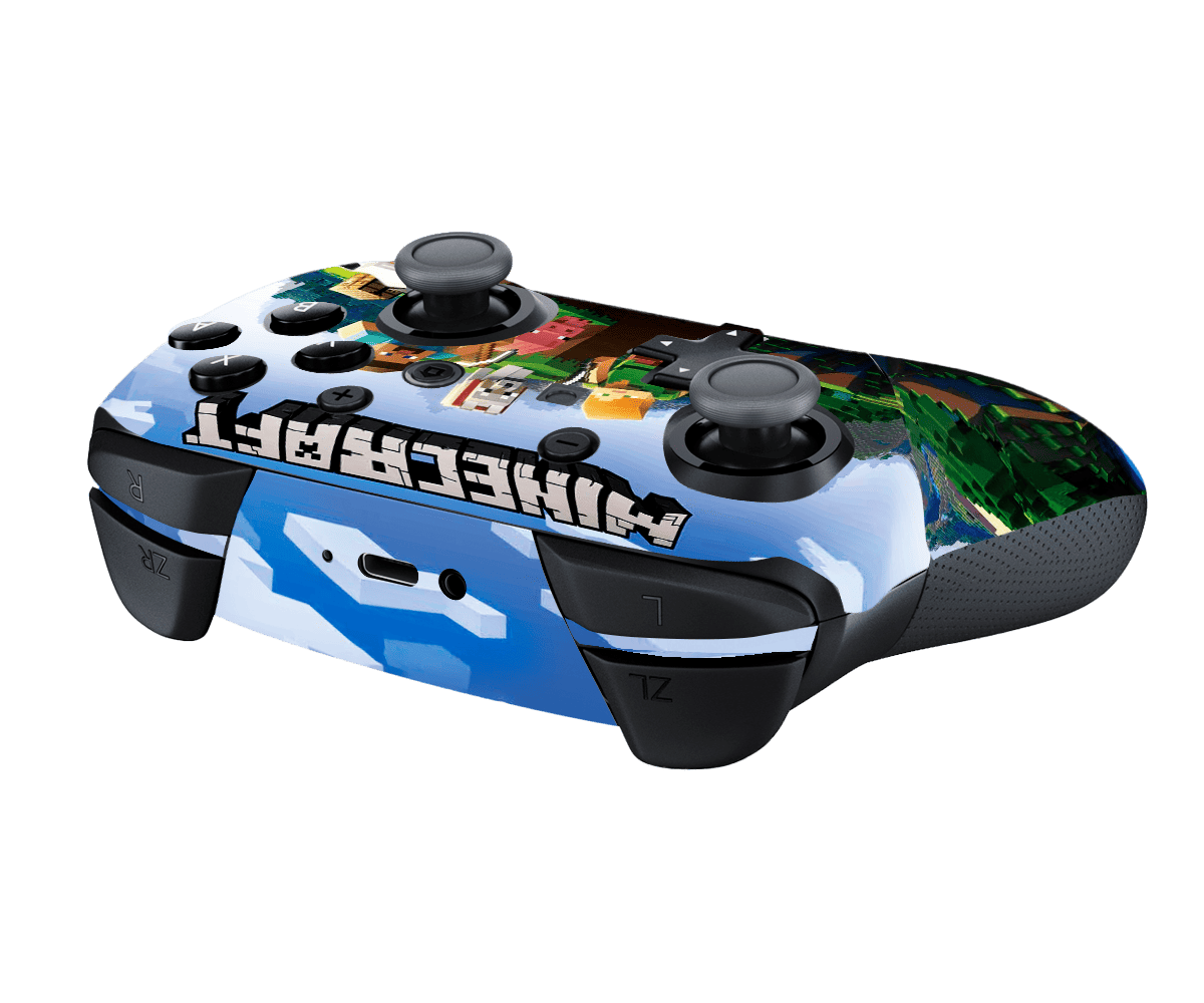 Minecraft Skin Nintendo Switch Pro Controller