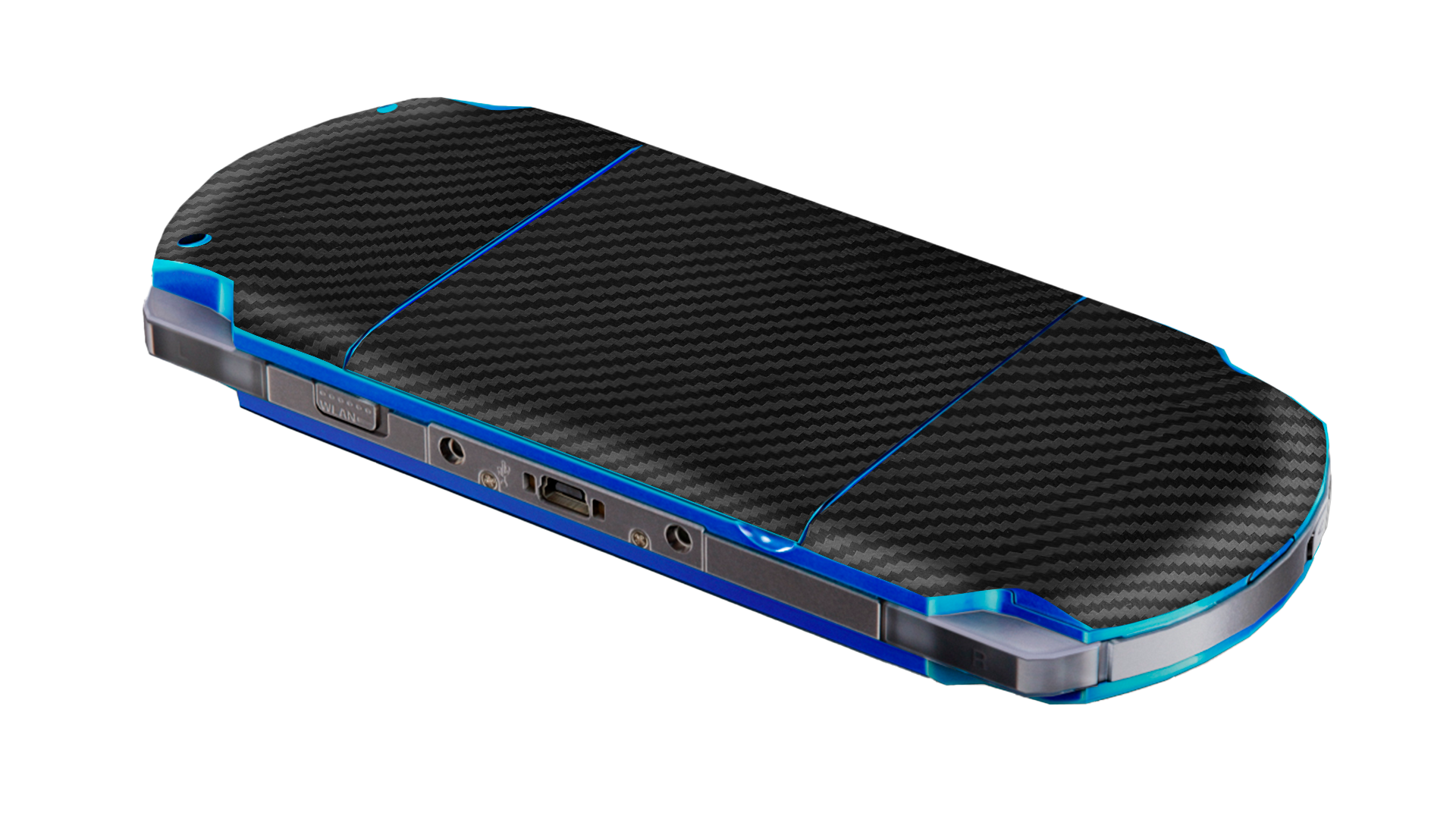 Fibra Carbono Negro Skin Playstation Portable (PSP)