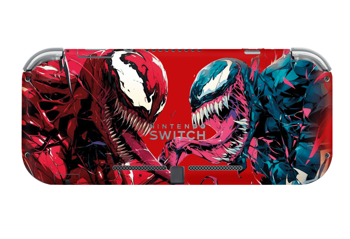 Venom &amp; Carnage Nintendo Switch Lite Skin