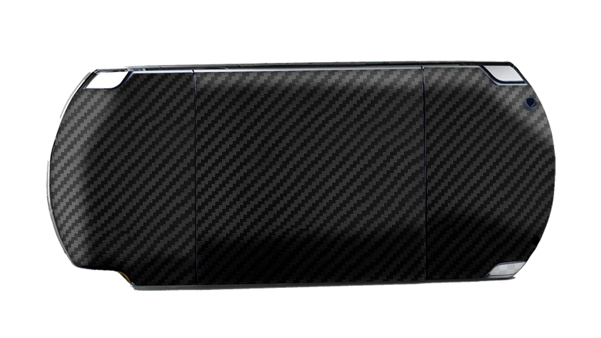 Fibra Carbono Negro Skin Playstation Portable (PSP) Xonebrand