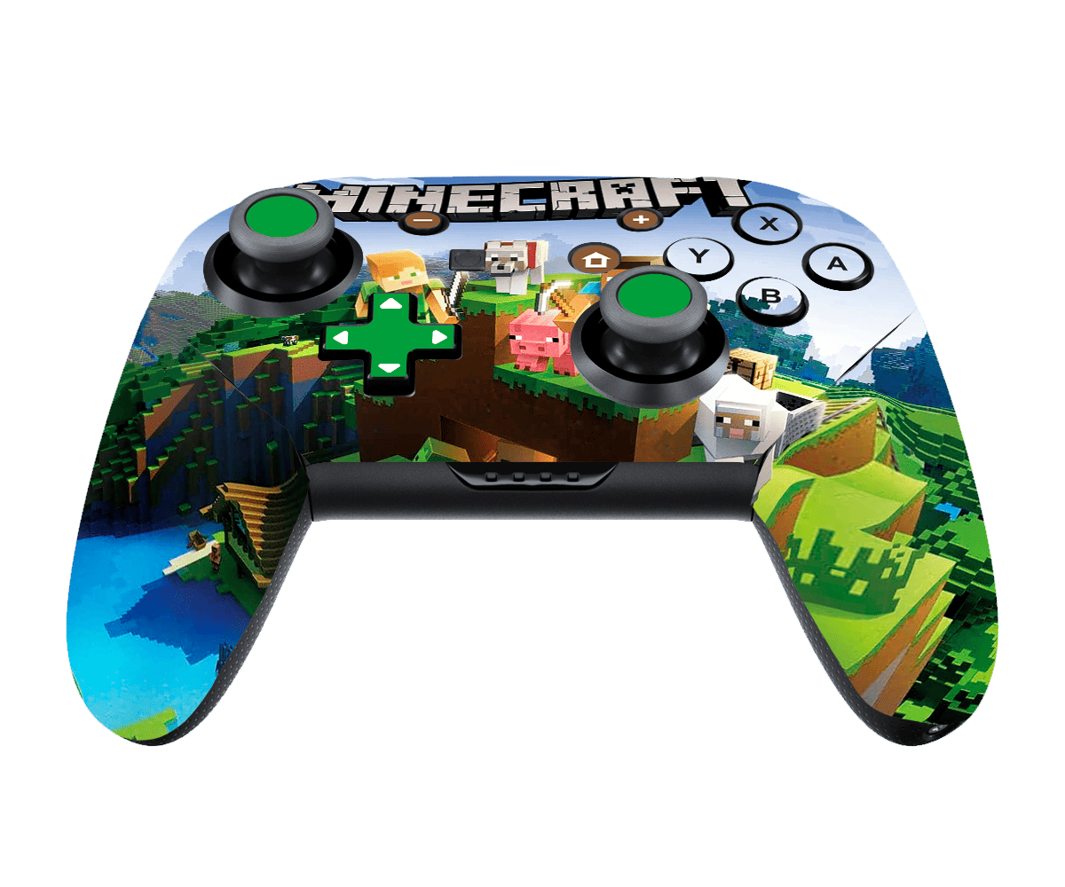 Minecraft Skin Nintendo Switch Pro Controller Xonebrand