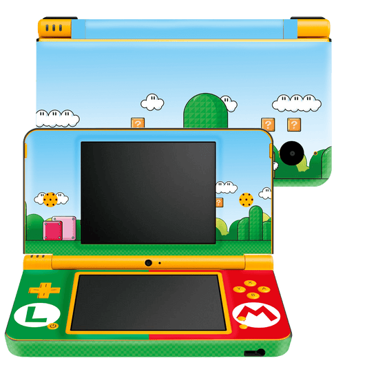 Super Mario Bros Nintendo DSI XL 2010 Skin