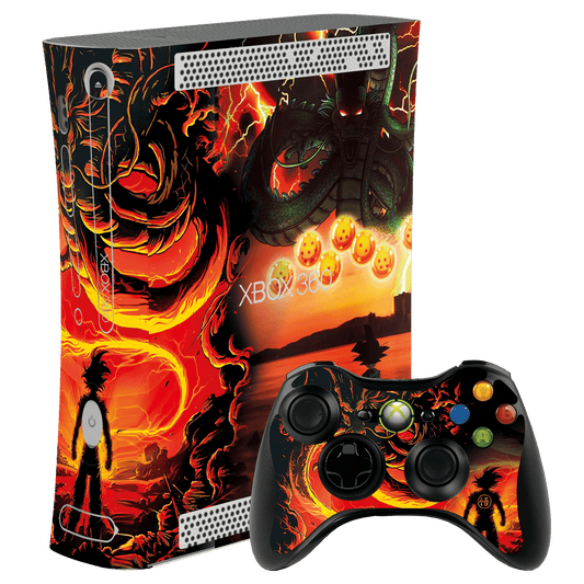 Dragon Ball Shenlong Xbox 360 Fat Bundle Skin