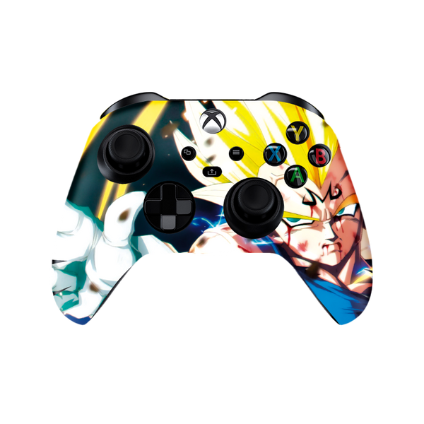 Dragon Ball Vegeta Xbox Series X Skin Xonebrand