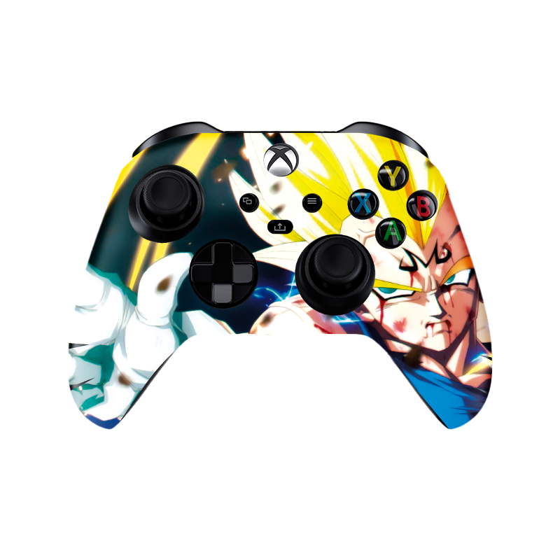Dragon Ball Vegeta Xbox Series X Skin Xonebrand
