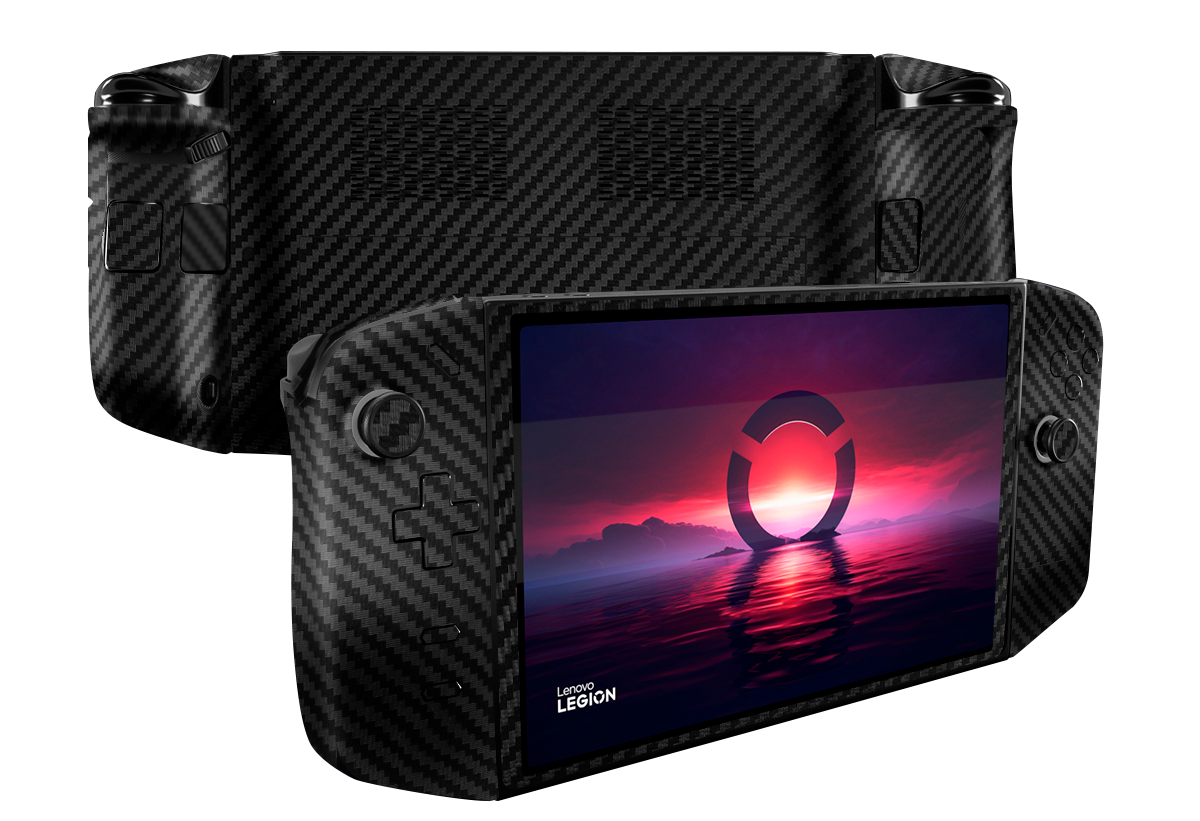 Fibra Carbono Negro Skin Lenovo Legion Go Xonebrand
