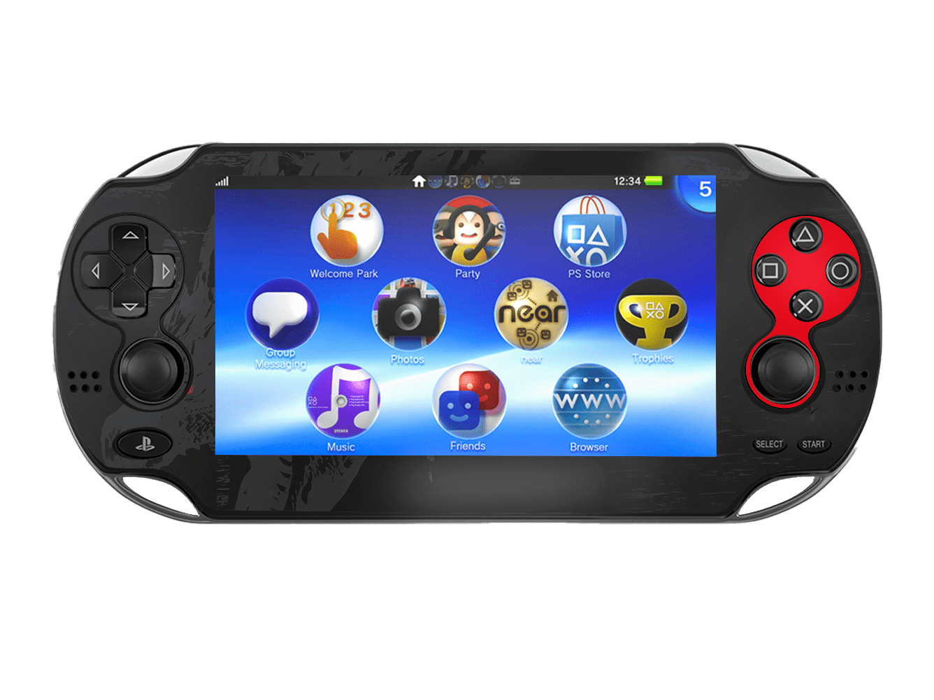 Monster Hunter Skin Playstation Portable PSVita Fat Xonebrand