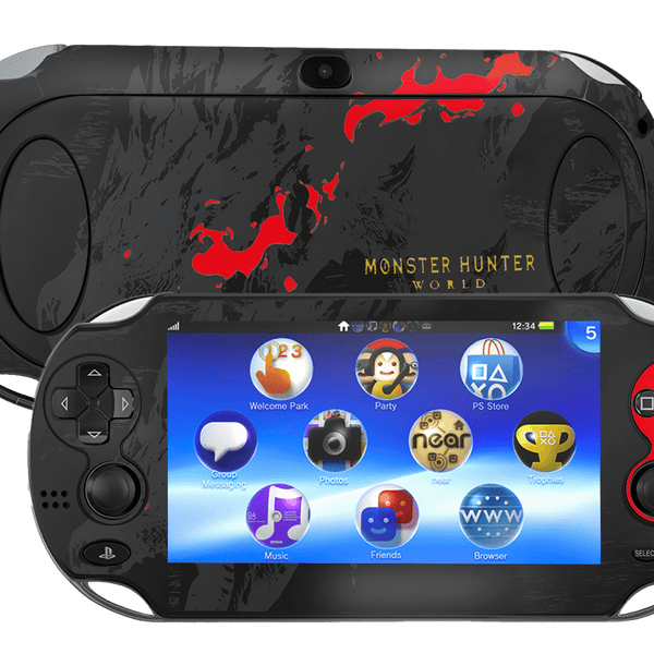 Monster Hunter Skin Playstation Portable PSVita Fat