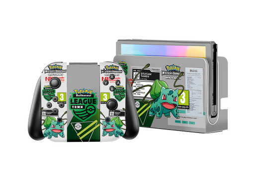 Pokemon Bullbasaur Nintendo Switch Oled (2021) Skin