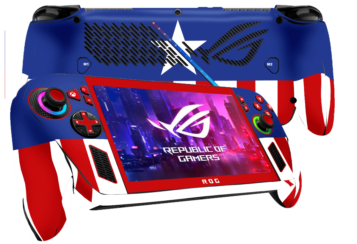 Captain America Asus ROG Xbox Ally Skin Xonebrand