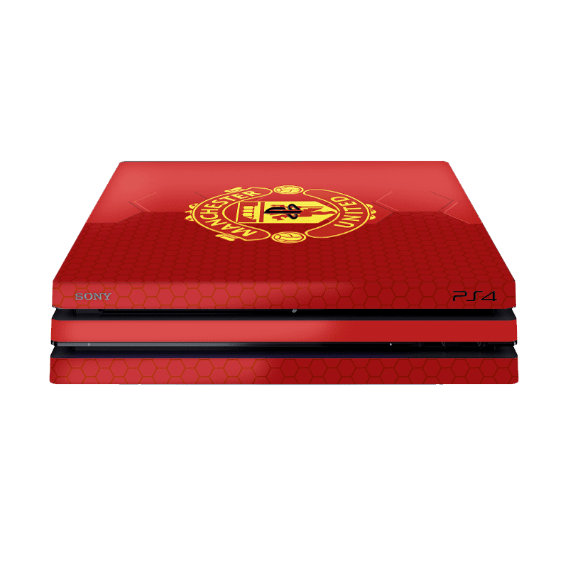 Manchester Uniter Skin Playstation 4 Pro Xonebrand