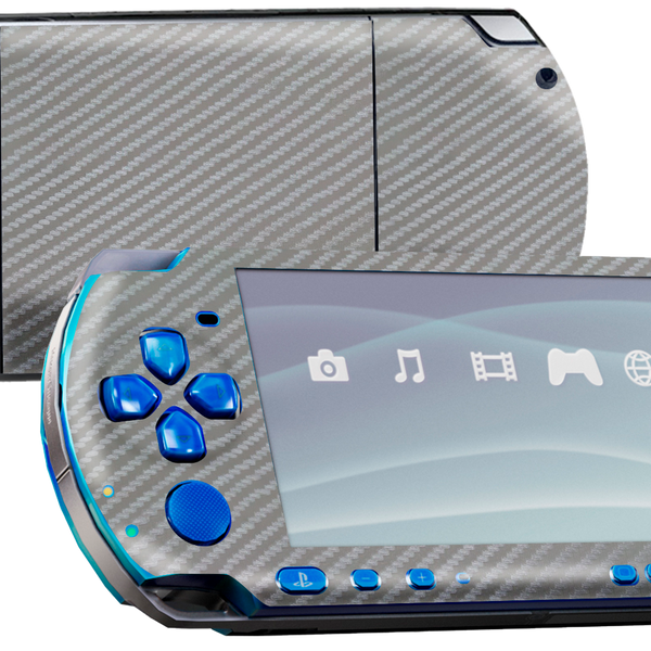 Fibra Carbono Gris Skin Playstation Portable (PSP)