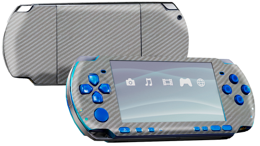 Fibra Carbono Gris Skin Playstation Portable (PSP)