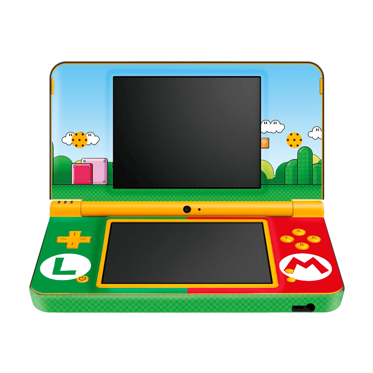 Mario World Skin Nintendo DSi XL (2009) Xonebrand