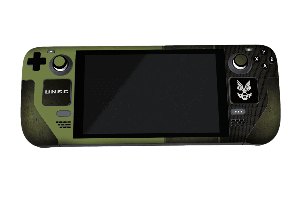 Call of Duty UNSC Steam Deck Handheld Gaming Computer Skin