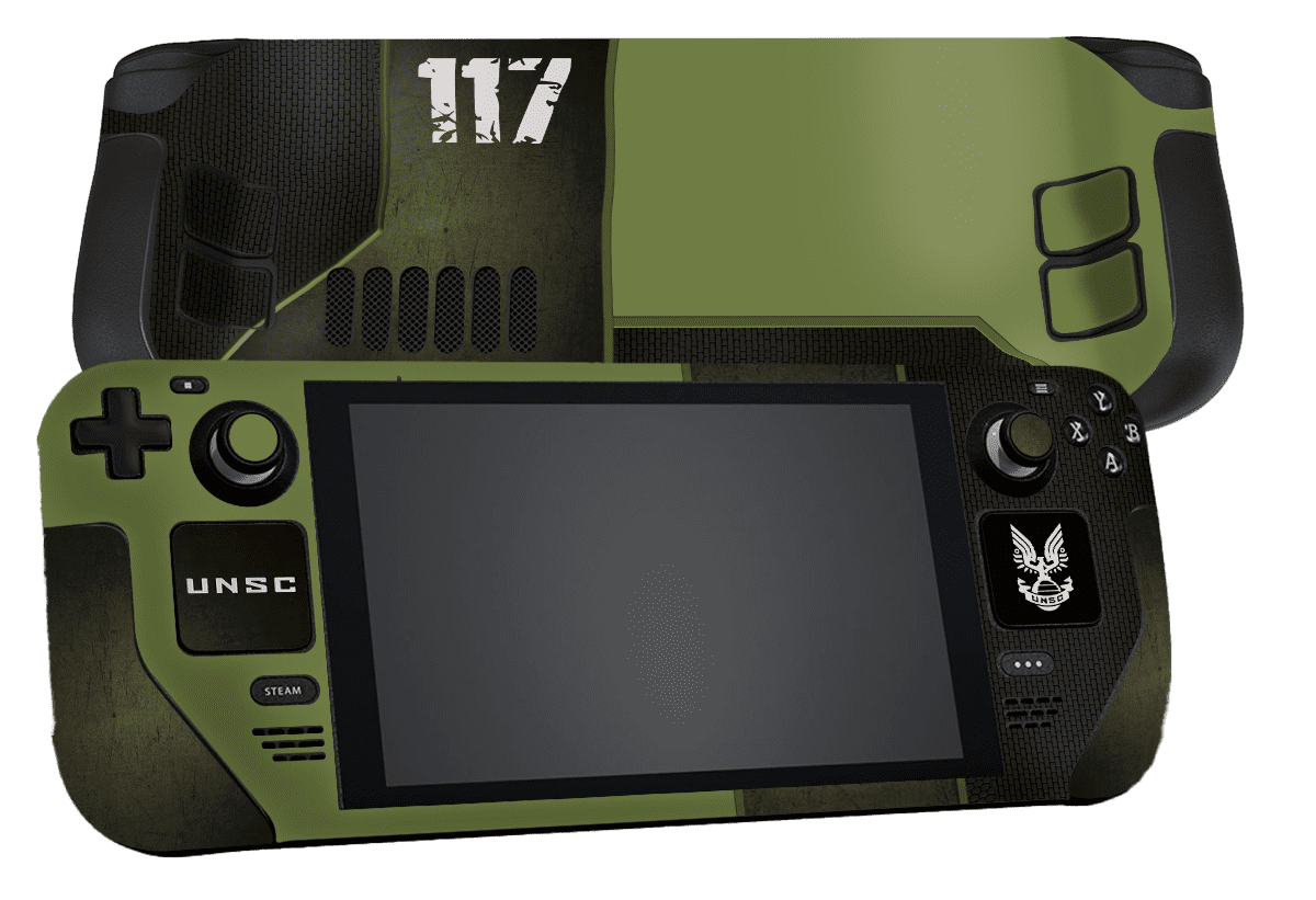 Call of Duty UNSC Steam Deck Handheld Gaming Computer Skin