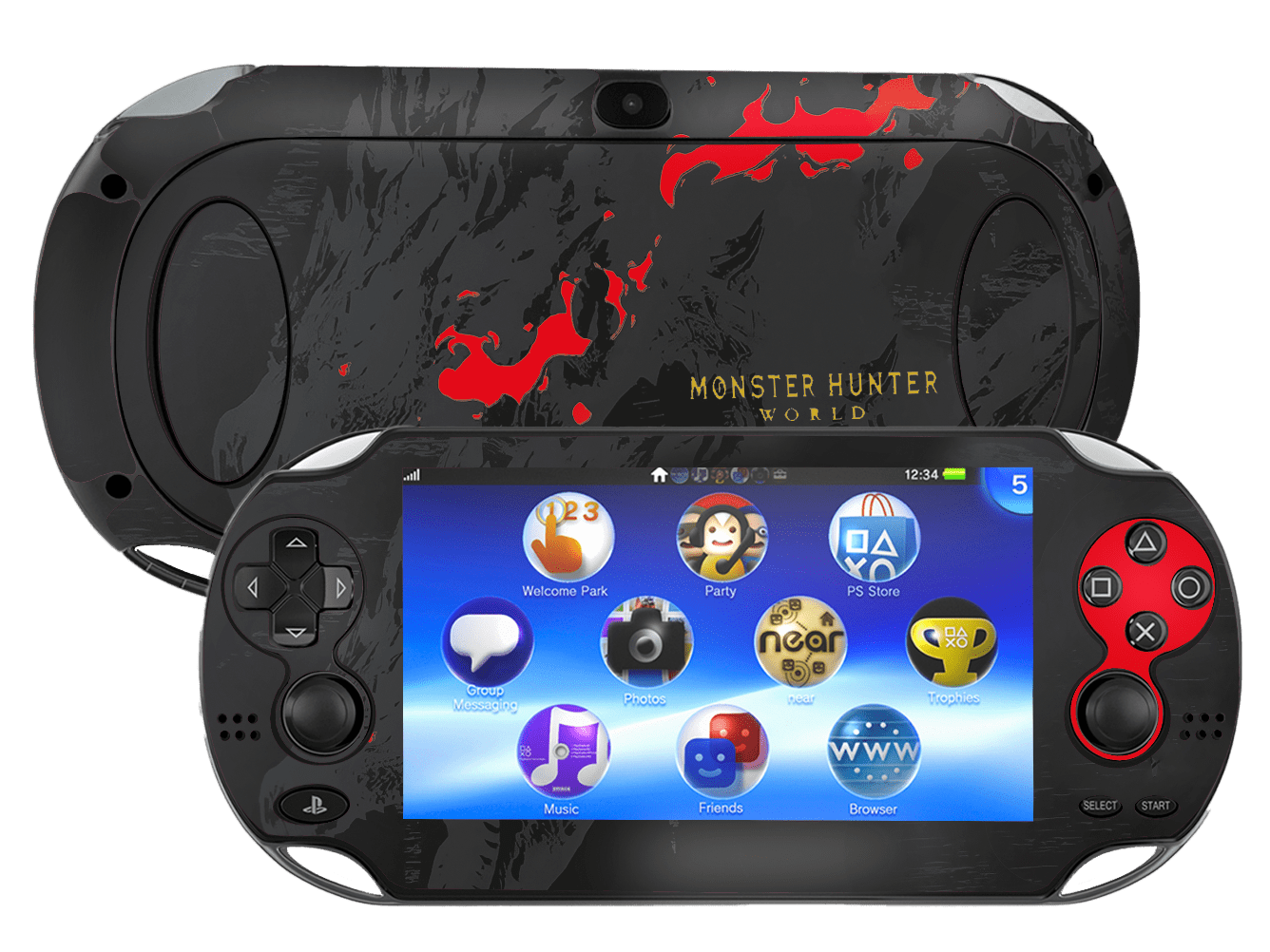 Monster Hunter PSVITA Fat Bundle Skin