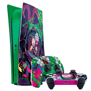 Rick & Morty PS5 Bundle Skin