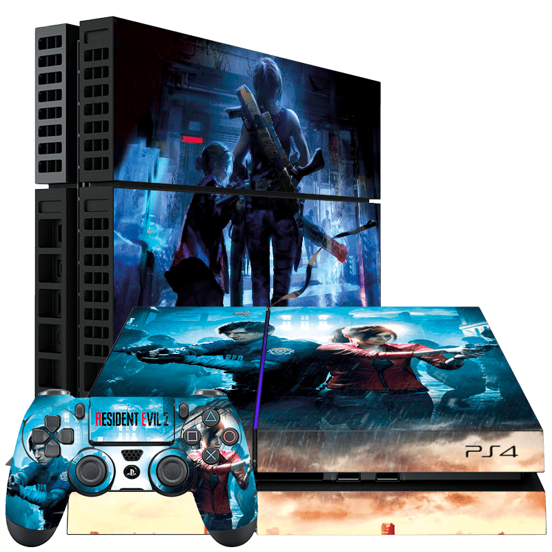 Resident Evil 2 Skin Playstation 4 Fat Xonebrand