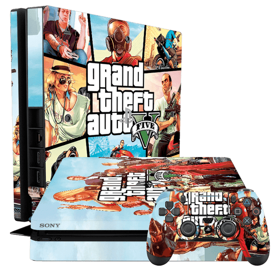 GTA V PS4 Slim Bundle Skin