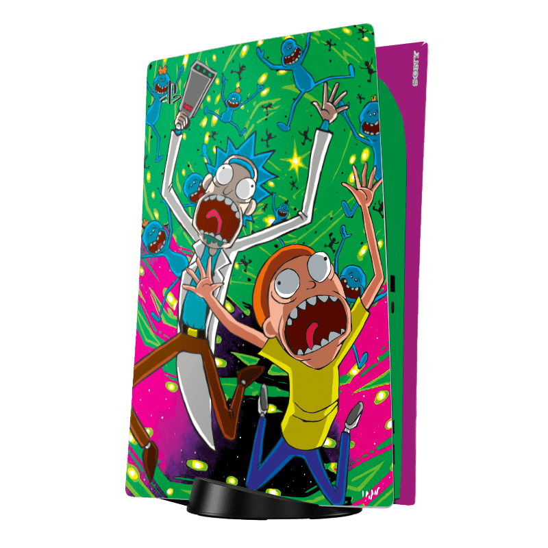 Rick & Morty PS5 Bundle Skin