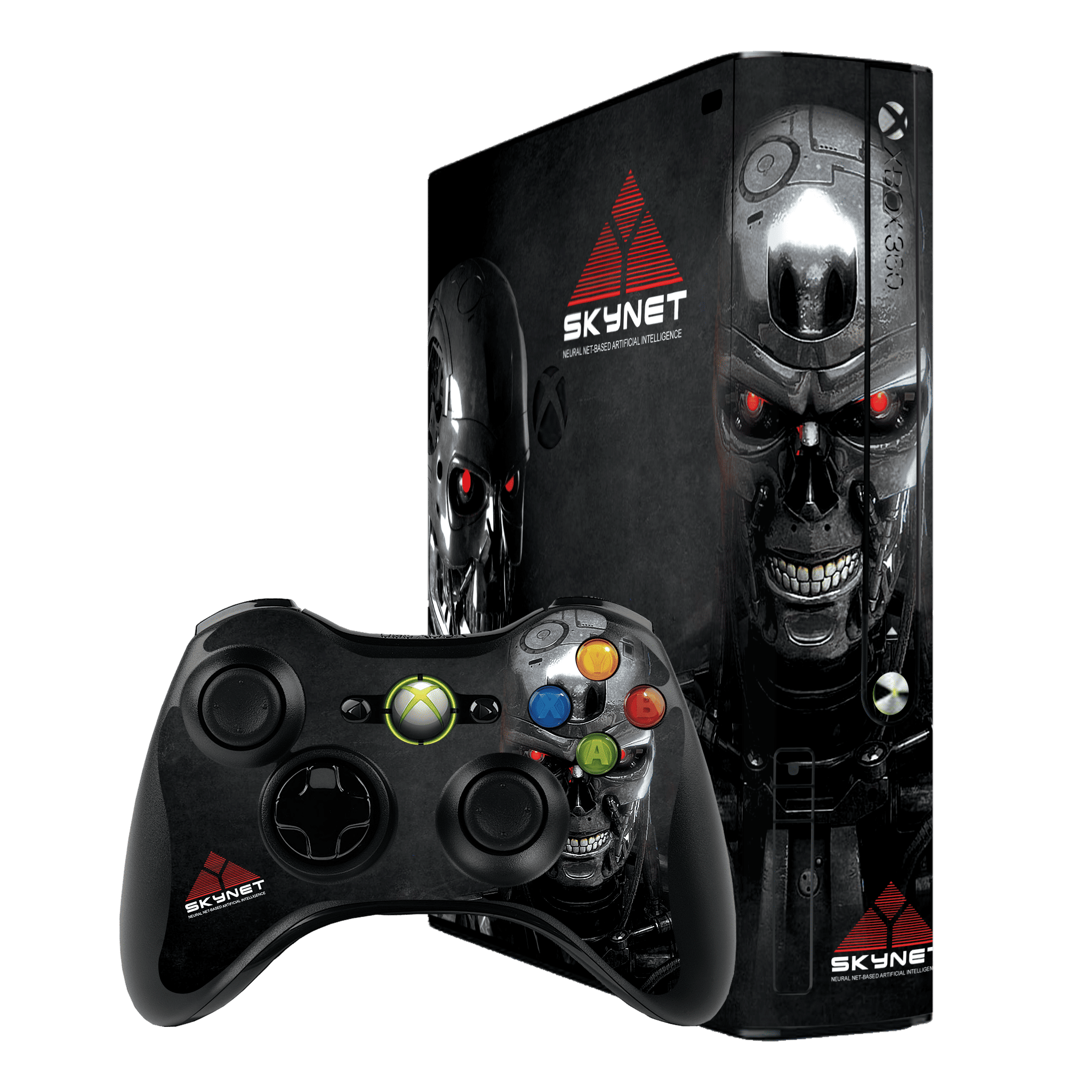 Terminator Synet Skin Xbox 360 E Xonebrand