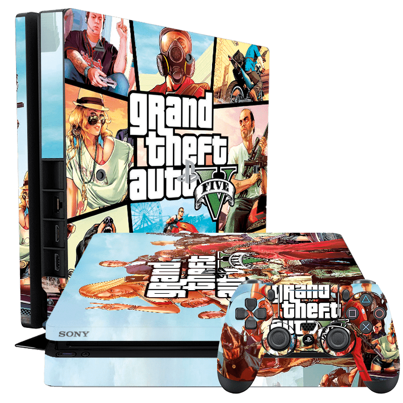 GTA V Skin Playstation 4 Slim
