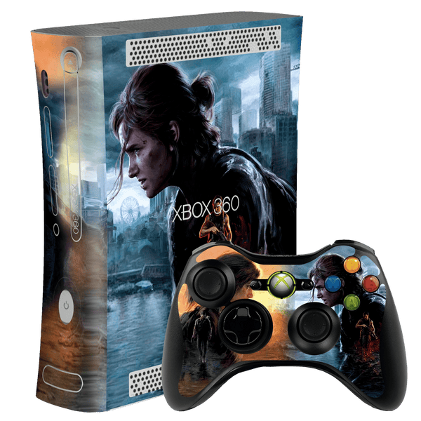 The last of Us II Skin Xbox 360 Fat