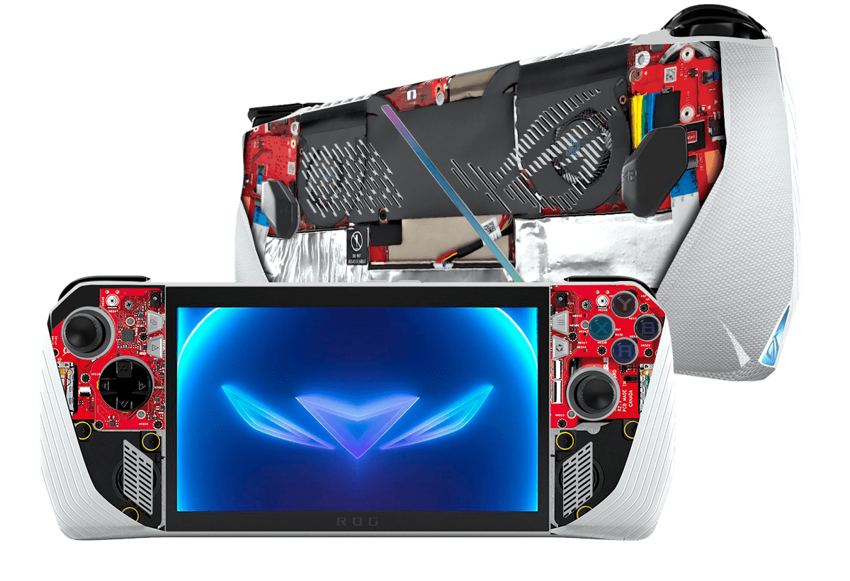 Skin teardown para Asus ROG Ally de Xonebrand
