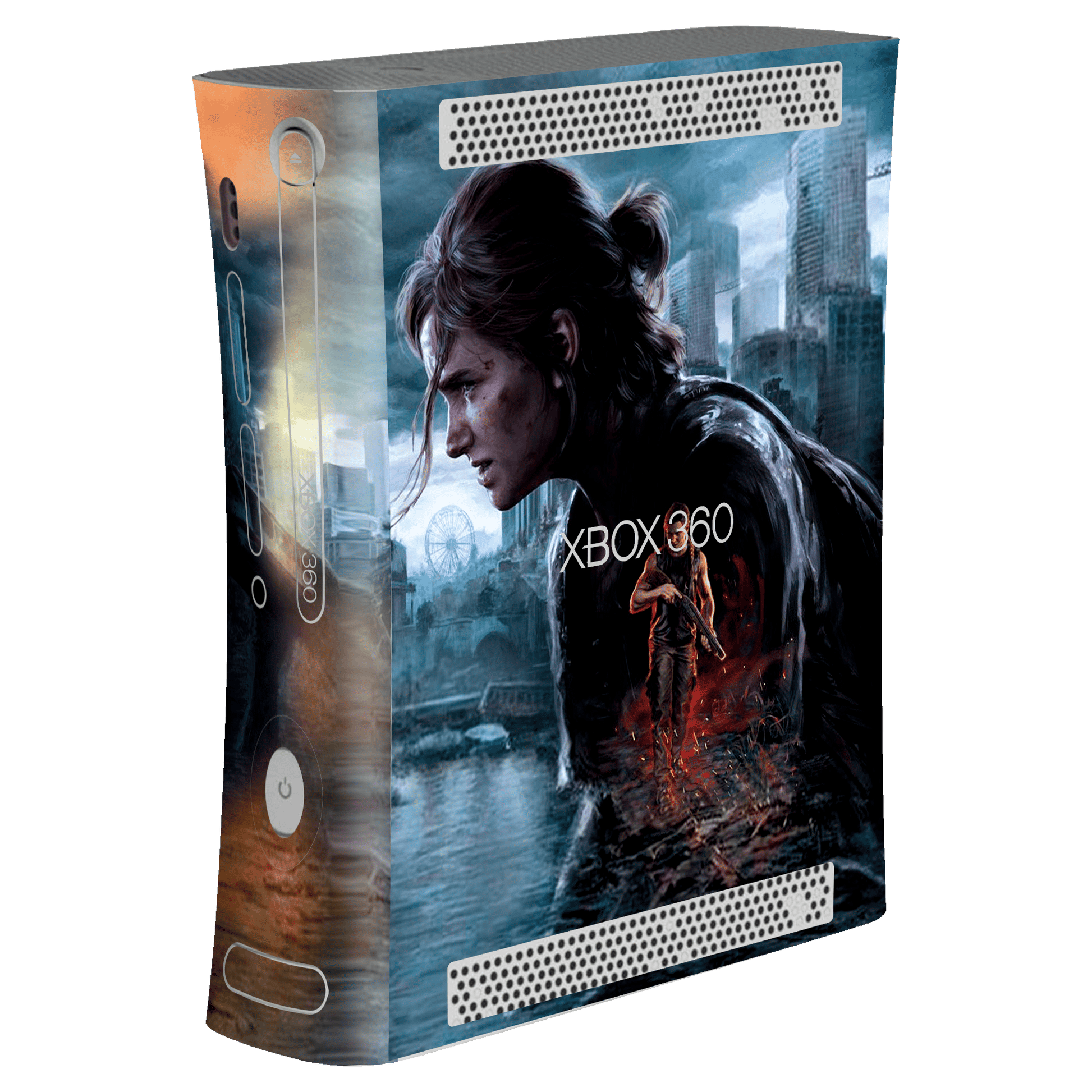 The last of Us II Skin Xbox 360 Fat