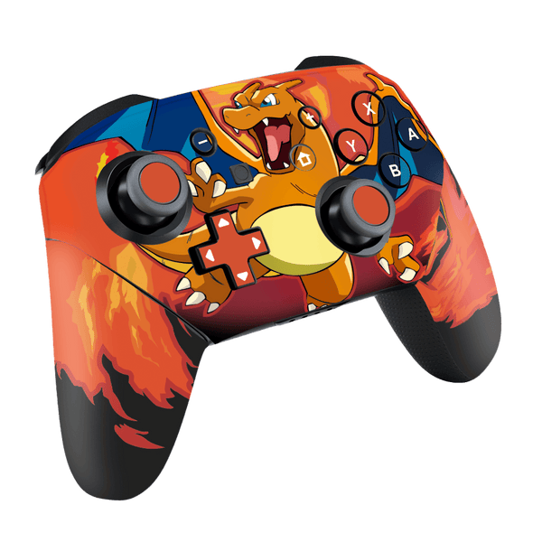 Pokemon Charizard Skin Nintendo Switch Pro Controller Xonebrand