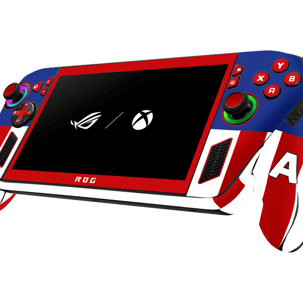 Captain America Asus ROG Xbox Ally Skin Xonebrand