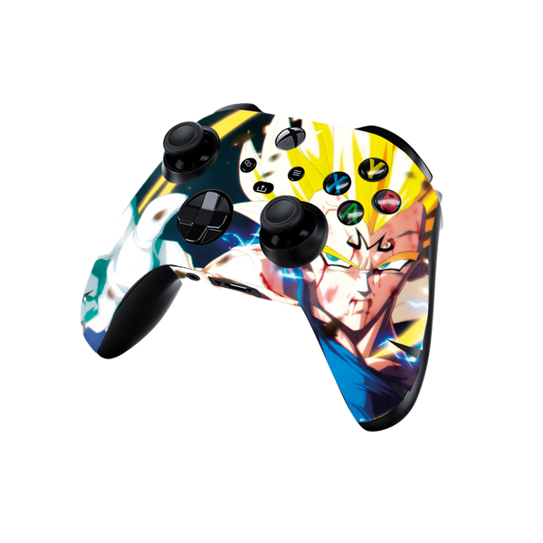 Dragon Ball Vegeta Xbox Series X Skin Xonebrand