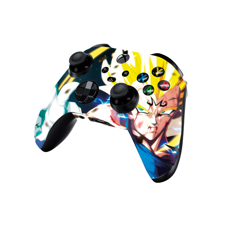 Dragon Ball Vegeta Xbox Series X Skin Xonebrand