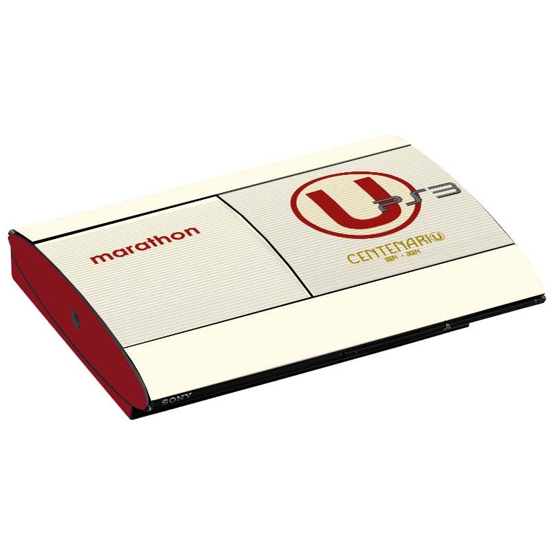 Universitario Skin Playstation 3 Super Slim Xonebrand