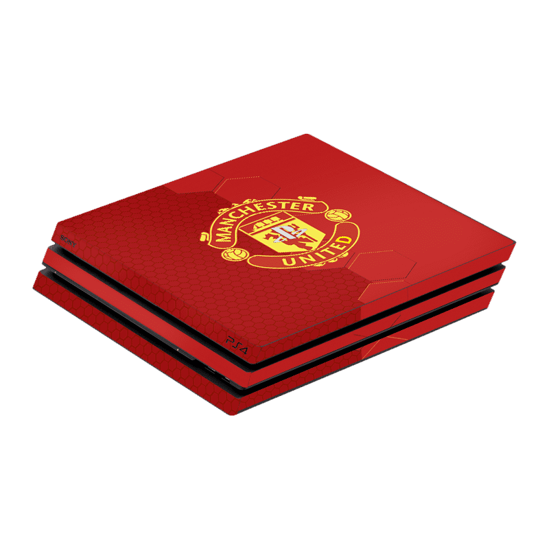 Manchester Uniter Skin Playstation 4 Pro Xonebrand