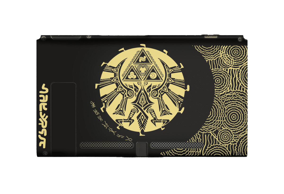 Leyenda de Zelda Tears of Kingdon Nintendo Switch Skin