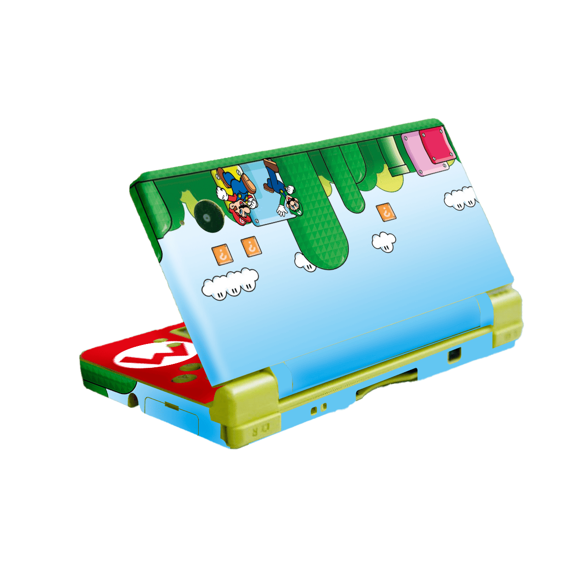 Mario World Skin Nintendo DSi XL (2009) Xonebrand