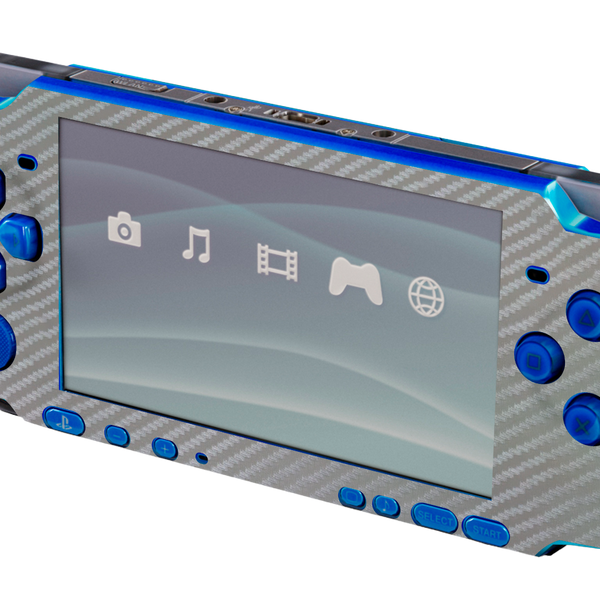 Fibra Carbono Gris Skin Playstation Portable (PSP)