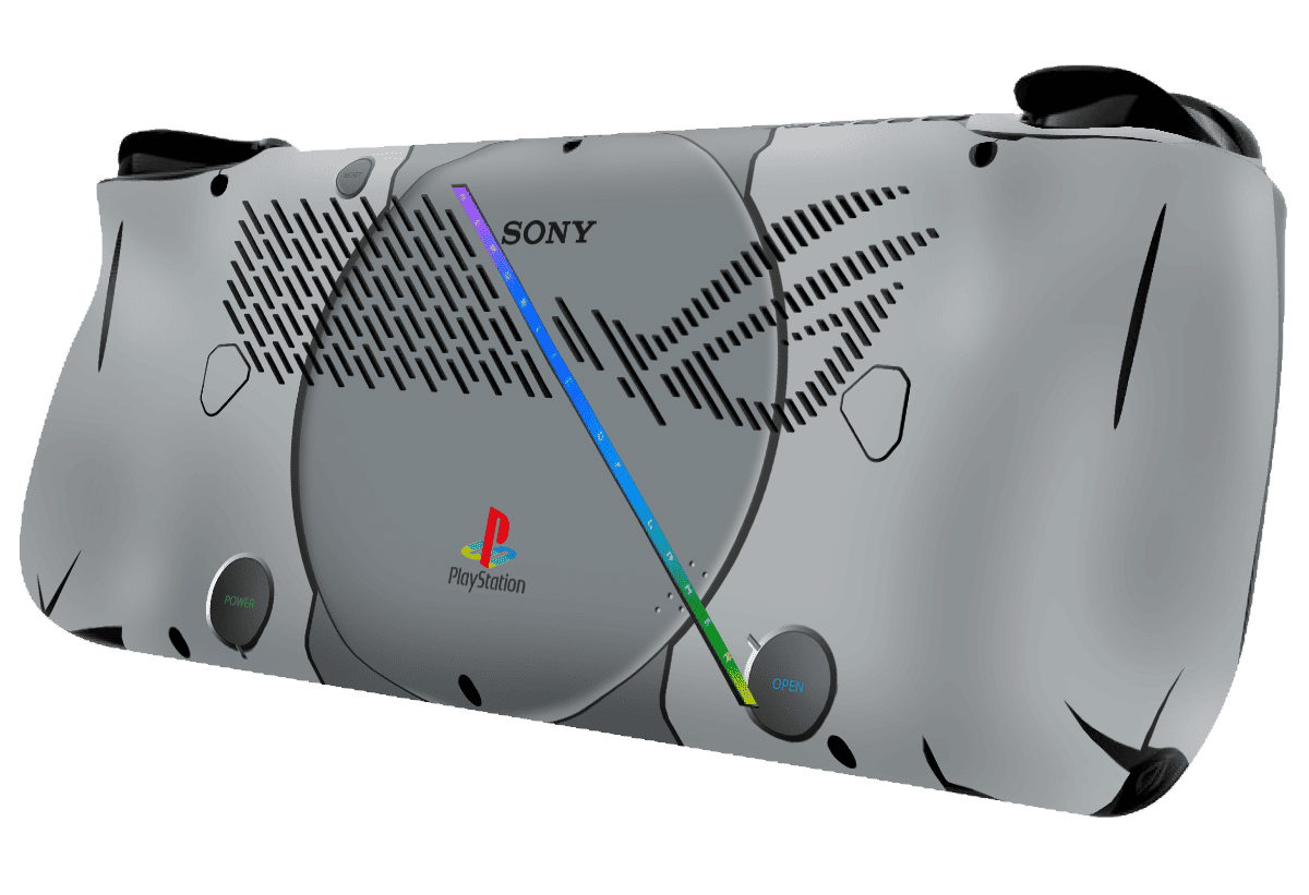 Skin para ASUS Rog Ally X edición PS1 – Xonebrand