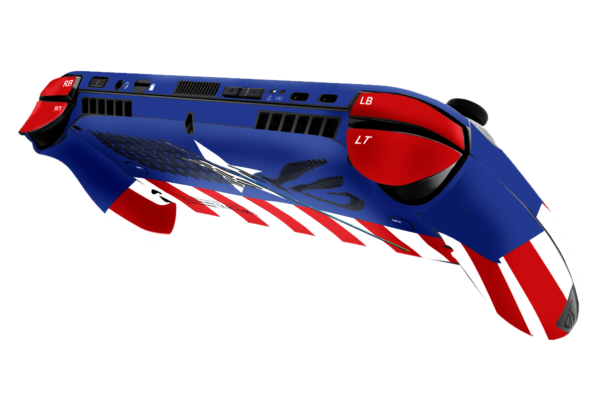 Captain America Asus ROG Xbox Ally Skin Xonebrand