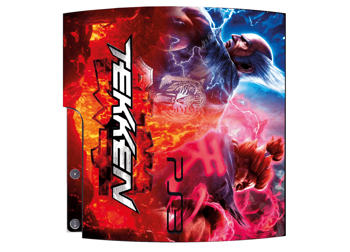 Tekken Skin Playstation 3 Slim Xonebrand