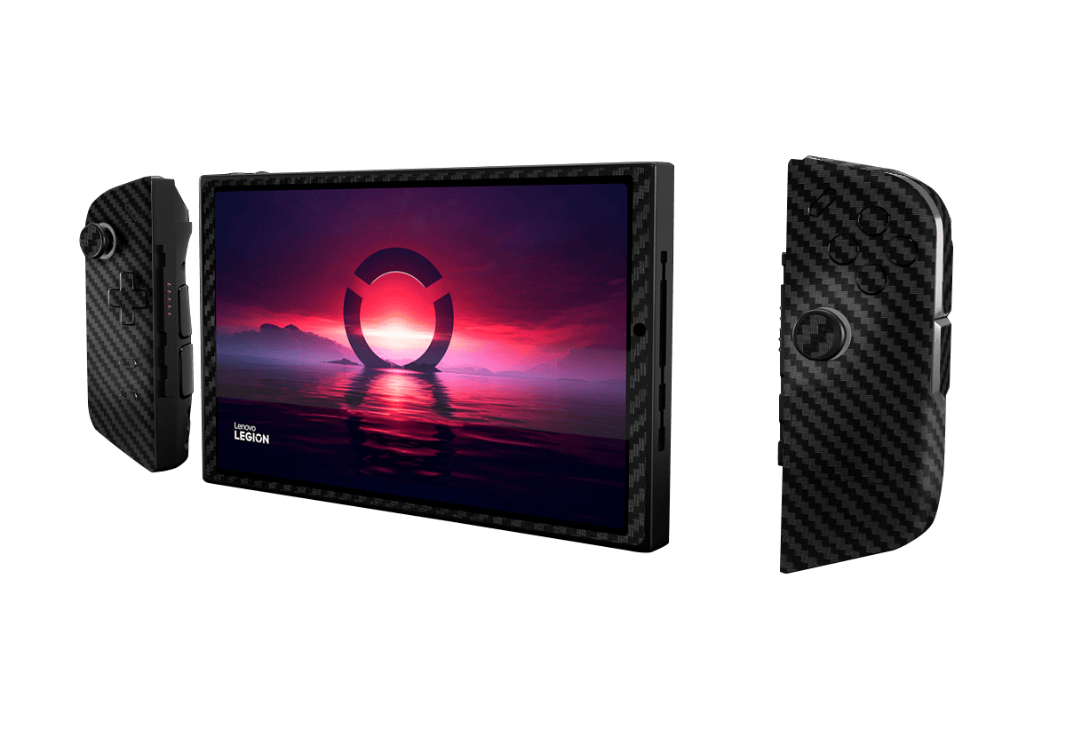 Fibra Carbono Negro Skin Lenovo Legion Go Xonebrand